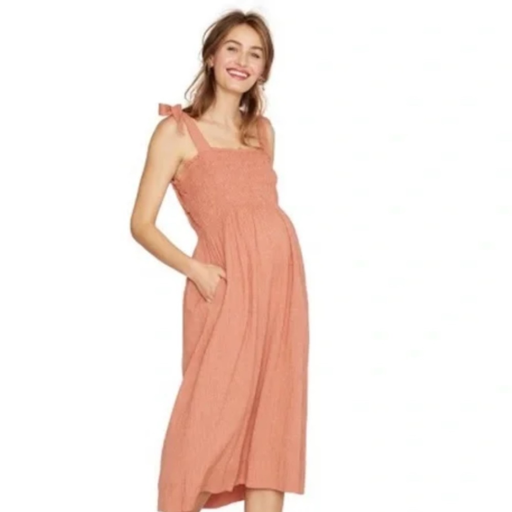 HATCH The Margaux Midi Dress Small